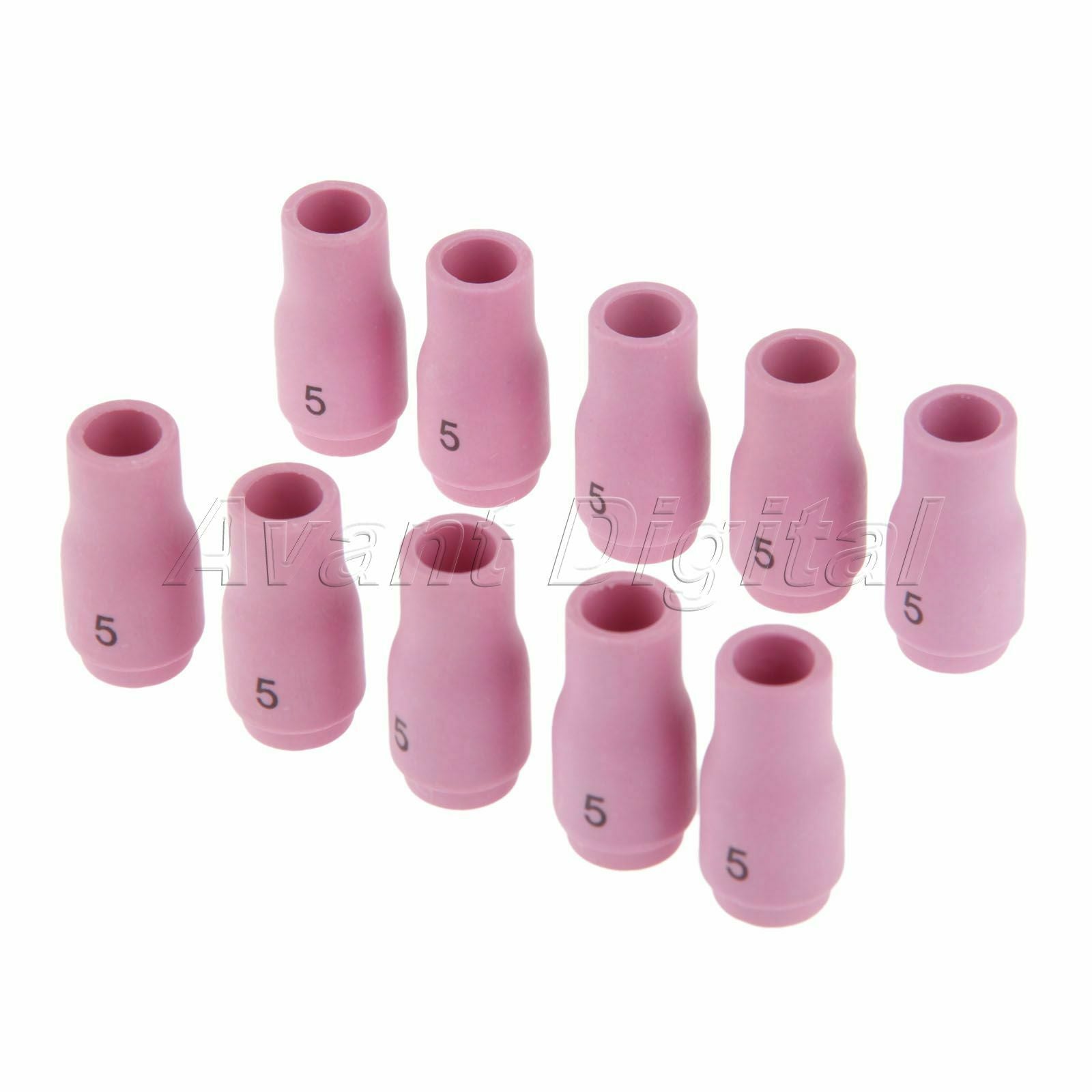 13N09 #5 5/16" orifice TIG Ceramic Cups for PTA SR DB WP-9 20 25 TIG Torch 10PK