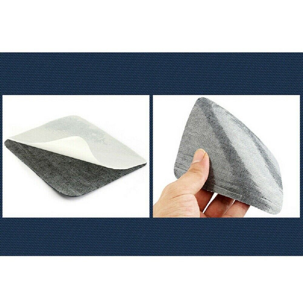 20X DIY Design Iron on Denim Fabric Patches Clothing Jeans Repair Kit Quick Fix