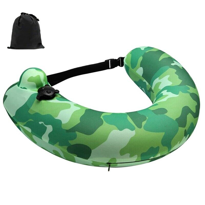 4X(Swim Belt Inflatable Swim  Portable Swim Trainer Pool Float Travel Neck K4N4)
