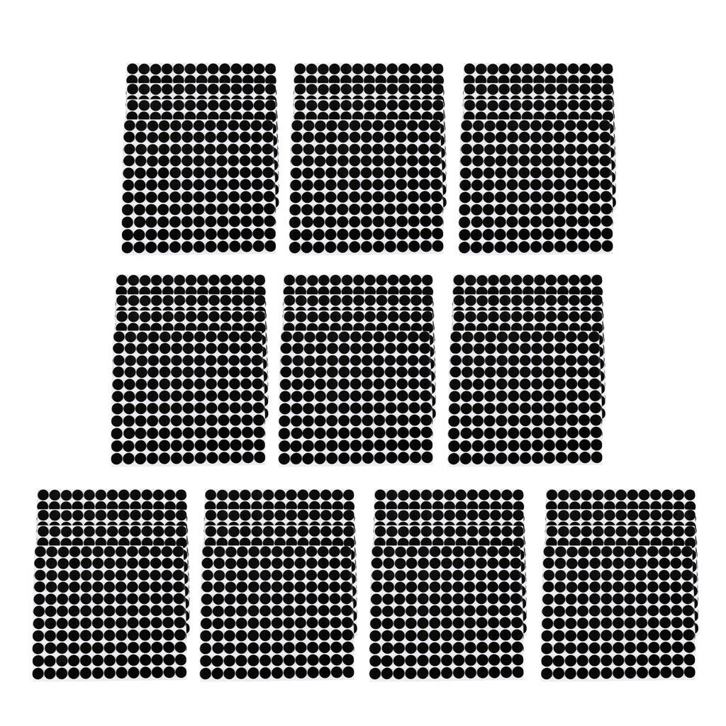 50x Sheet Rubber Based EVA Pads Self Adhesive Furniture Anti-Skid Protectors