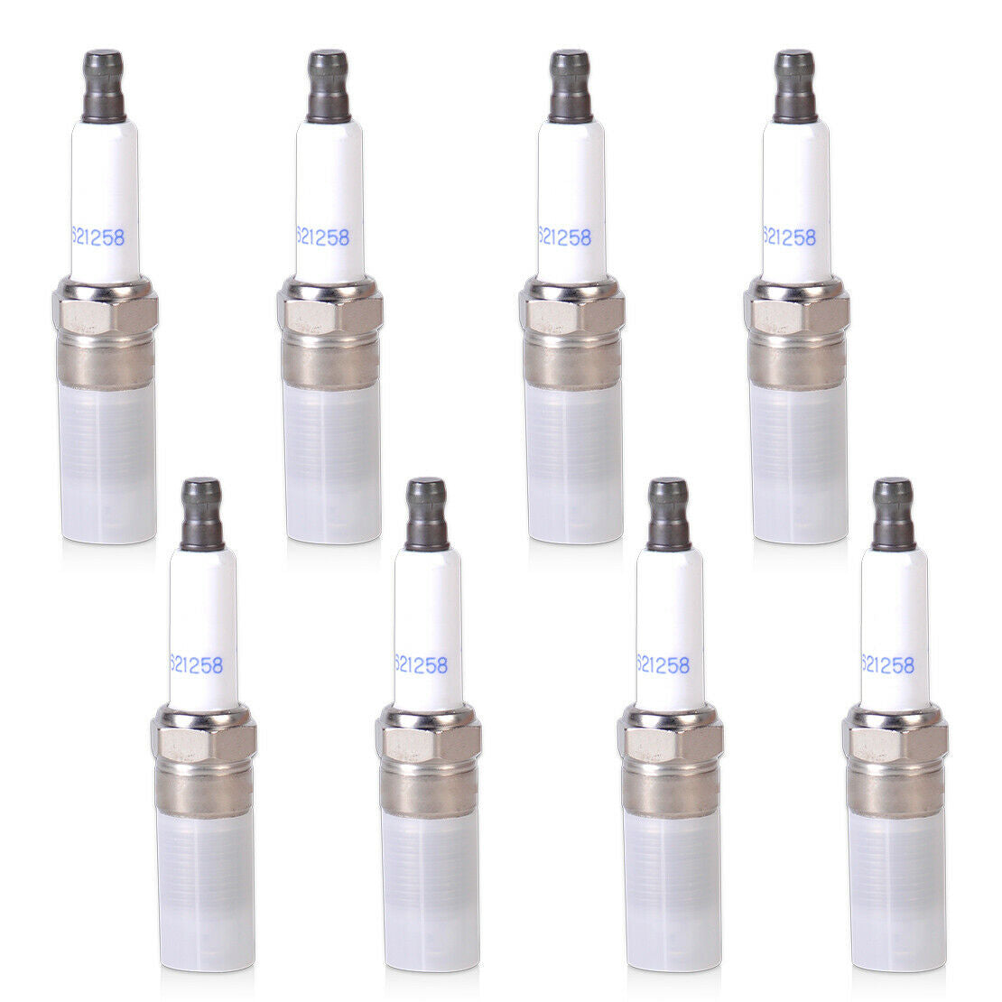 8x Spark Plug 12621258 41-110 Fit For Buick Cadillac Chevrolet Camaro Capric An