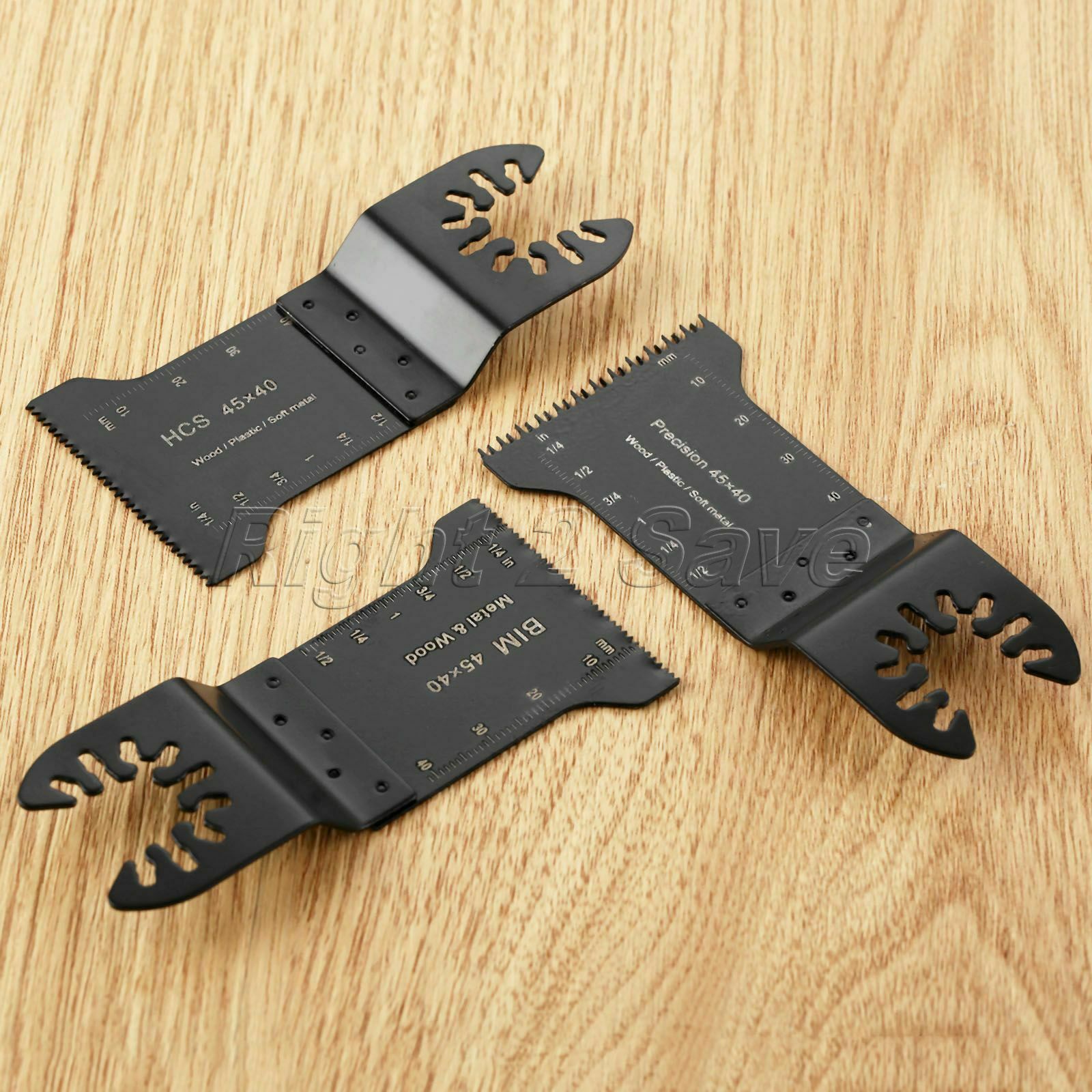 3pcs 45mm Pro Wood Metal Oscillating Multi Tool Saw Blades for Multimaster Bosch