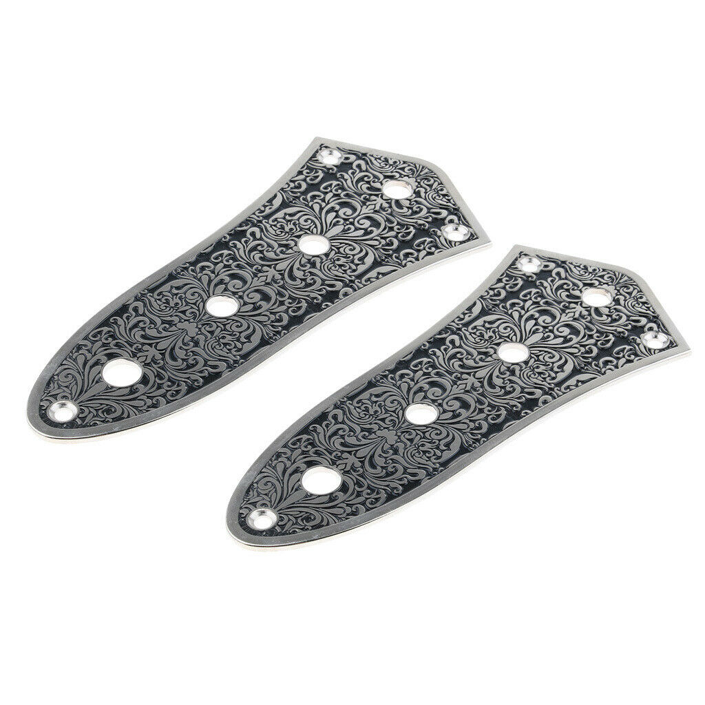 2pcs Aluminum Alloy Control Plate Control Plate For JB Style Bass Guitars