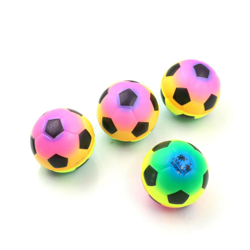 1PC Colorful Mini Football Squeeze Foam Ball Stress Relief Vent Ball Kids .l8