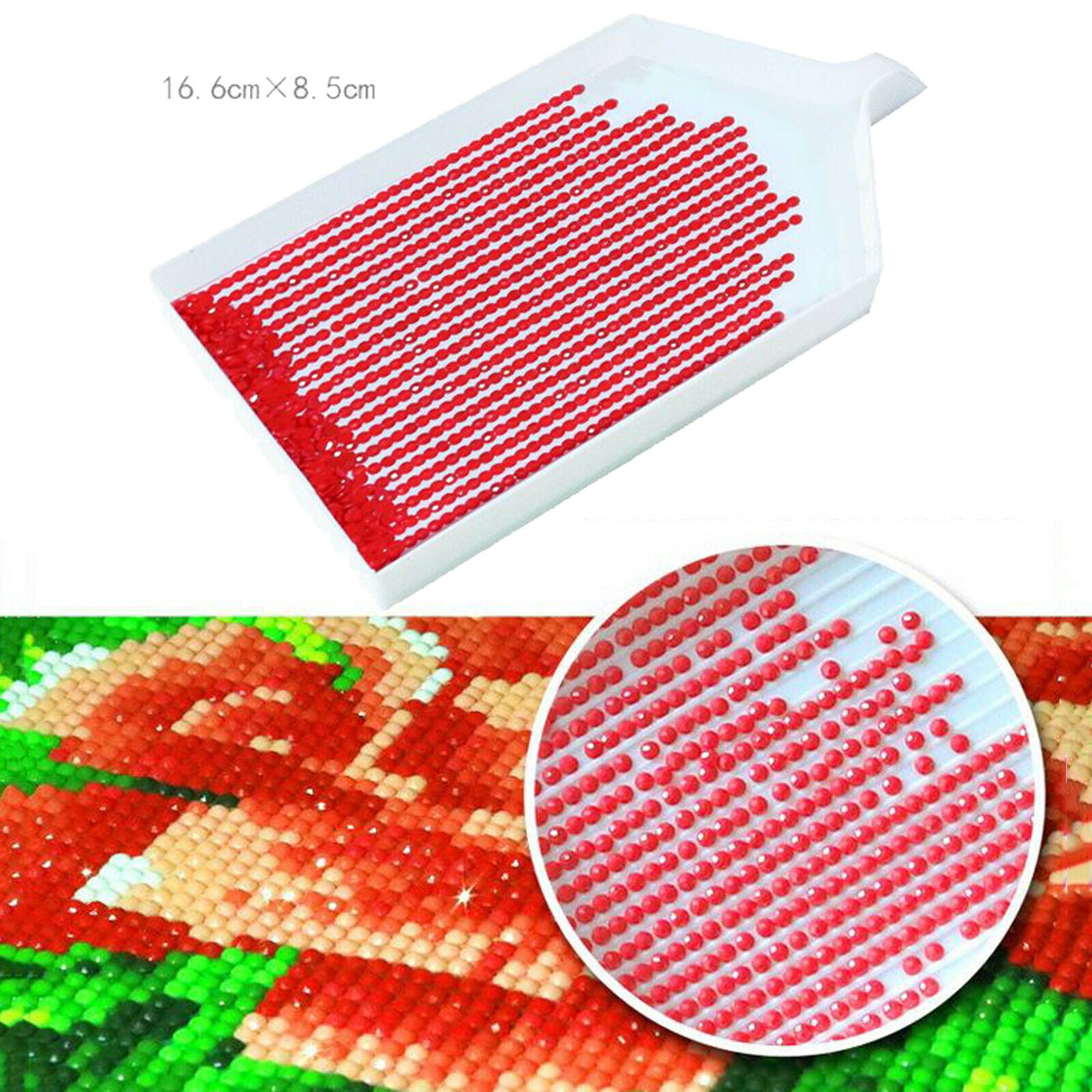 30Pcs 5D Diamond Painting Kit Tool with Diamond Stitch Pens and Accessories Set