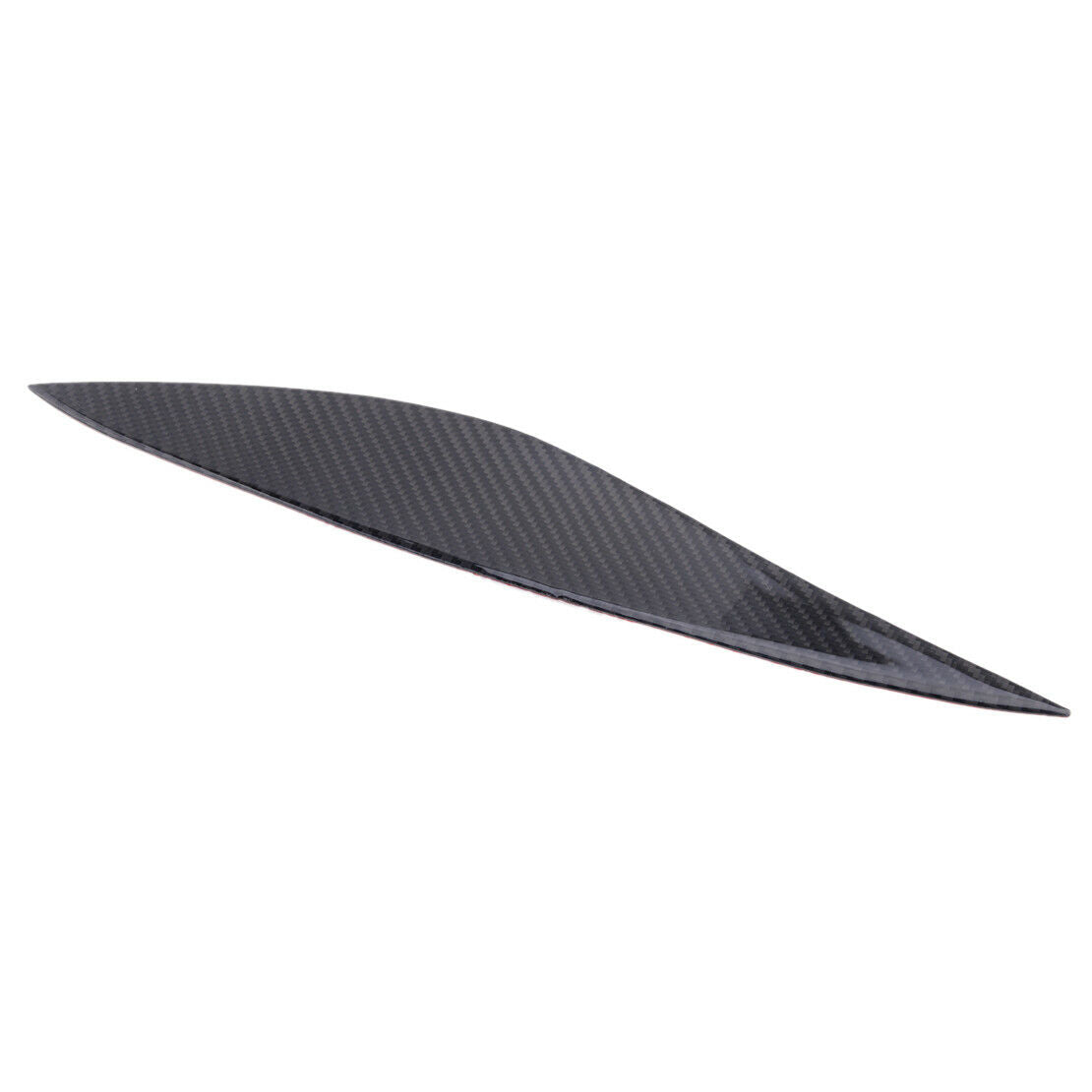 Front Headlight Cover Eyebrows Carbon Fiber fit for Benz W204 C Class 2007-2014