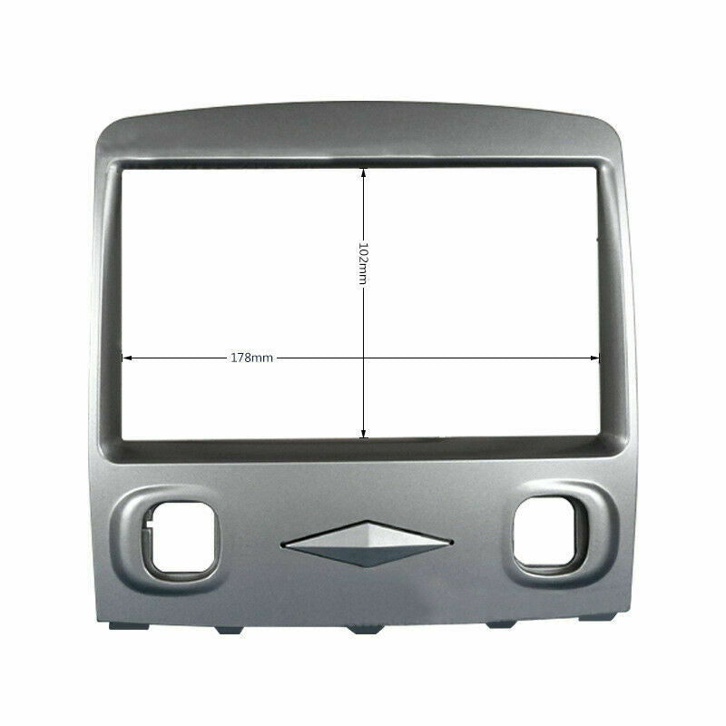 Car Stereo Radio Fascia e 2DIN Stereo Interface Plate Panel Dash Trim for FoM6L5
