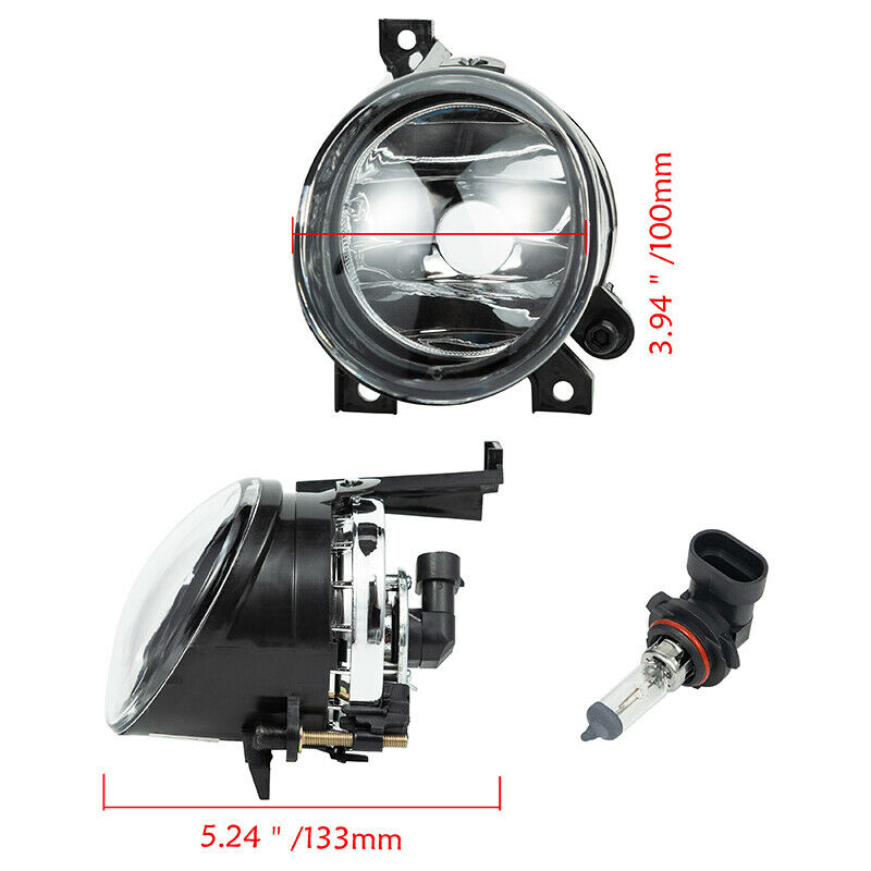 Front Driver Side Fog Light Driving Lamp Assembly For VW CC R-line EOS Tiguan US