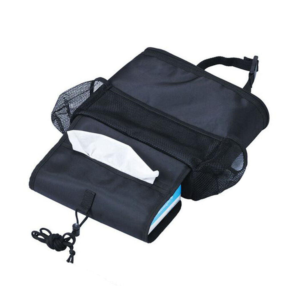 Car Seat Back Multi-Pocket Storage Bag Tidy Organiser Cool Hot Travel Holder _DD