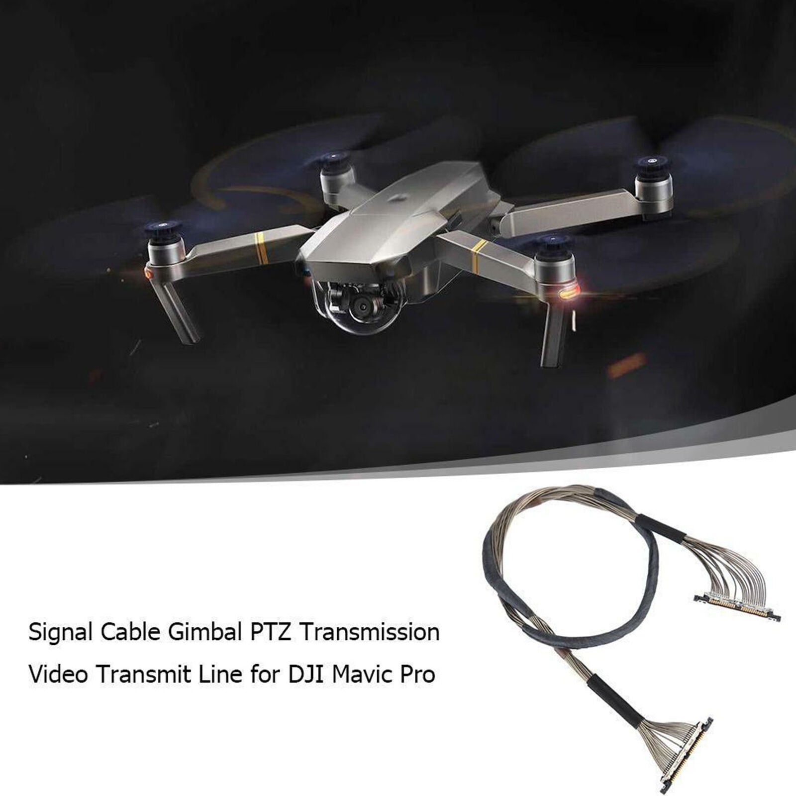Signal Cable Gimbal PTZ Transmission Video Transmit Line for DJI Mavic Pro