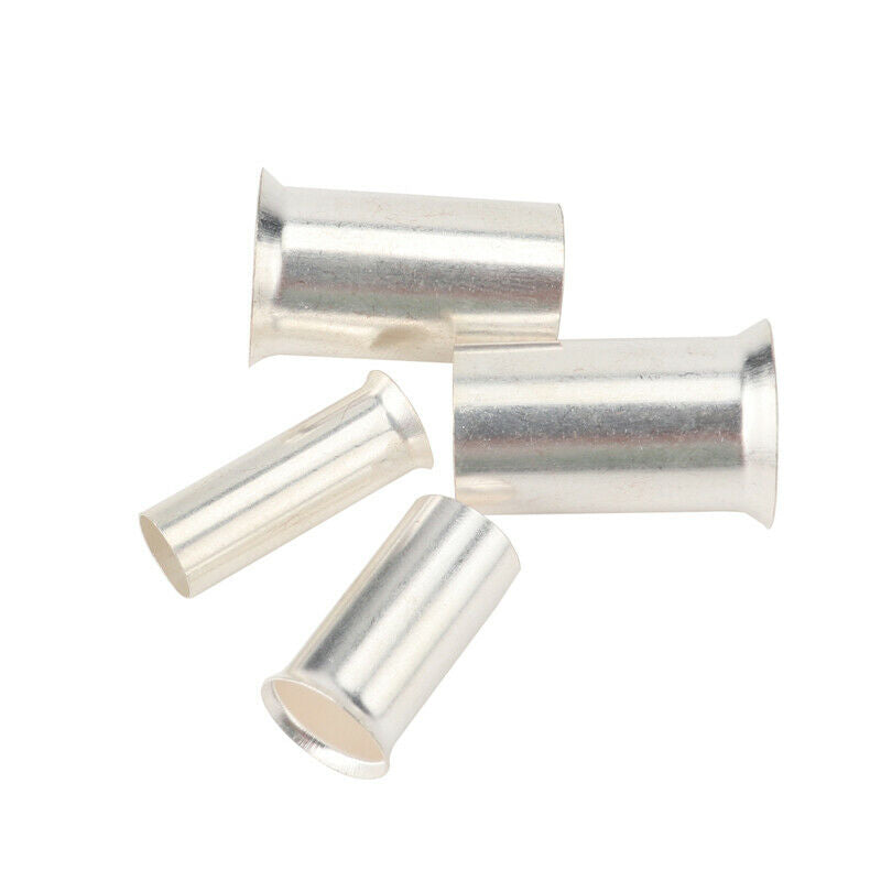 190Pcs Car Cable Housing Wire Pin Cord Tube-shaped Bare End Terminal Connectors