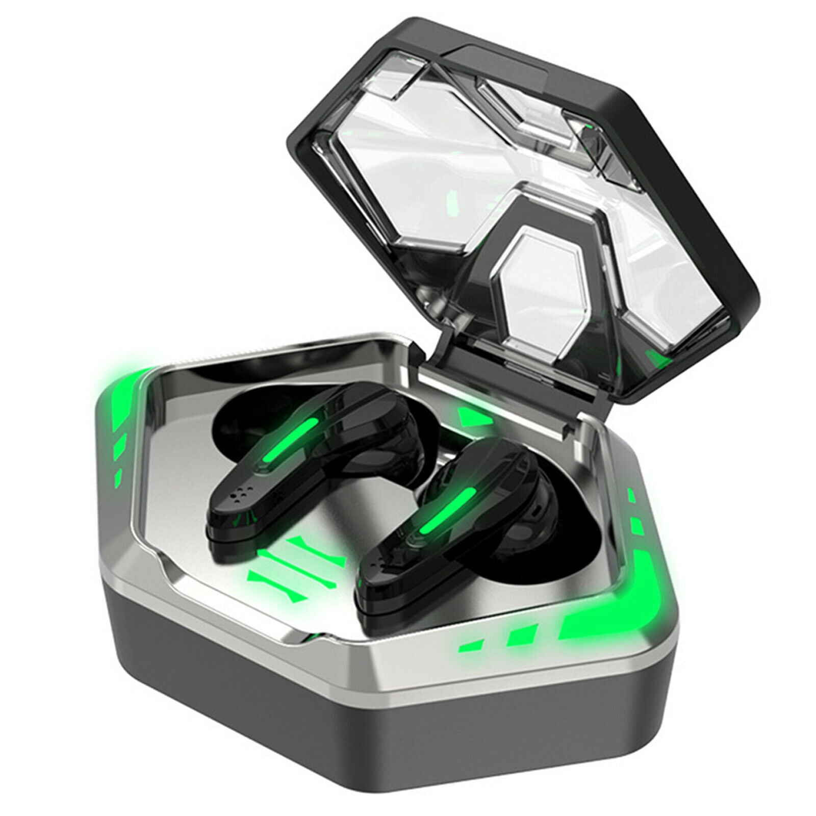 Gaming Bluetooth Headsets Wireless Earphone High Fidelity Headphones w/Mic