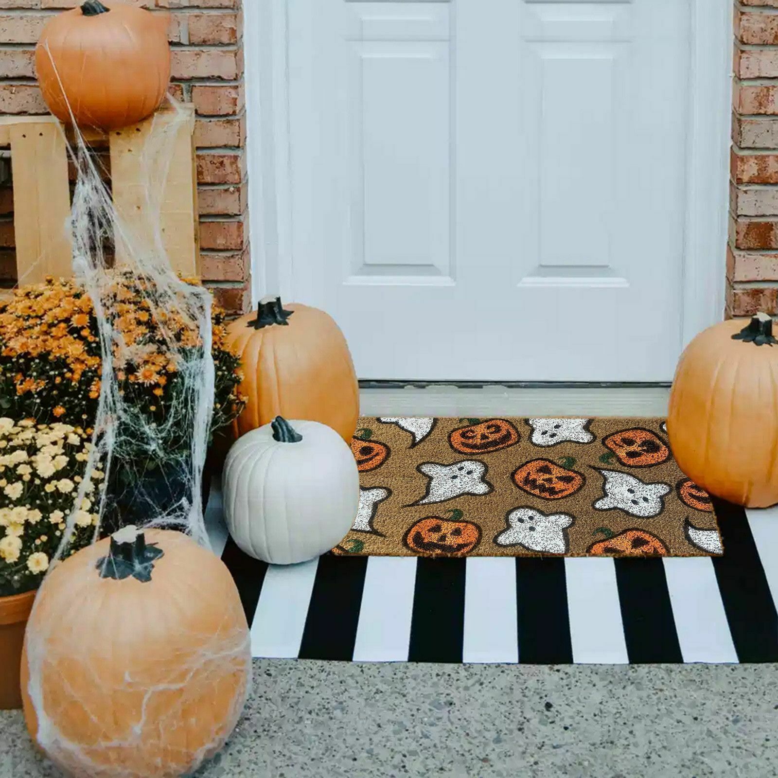 Front Door Decor Door Mat Outdoor Carpet Halloween Doormat Welcome Home Blanket