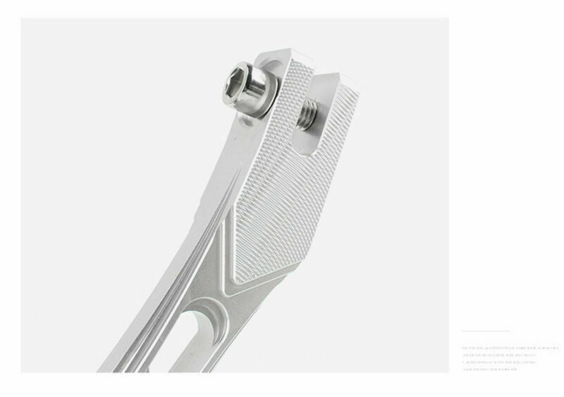 Aluminium Motorcycles Kick Side Stand Support Fall Protect Universal Part
