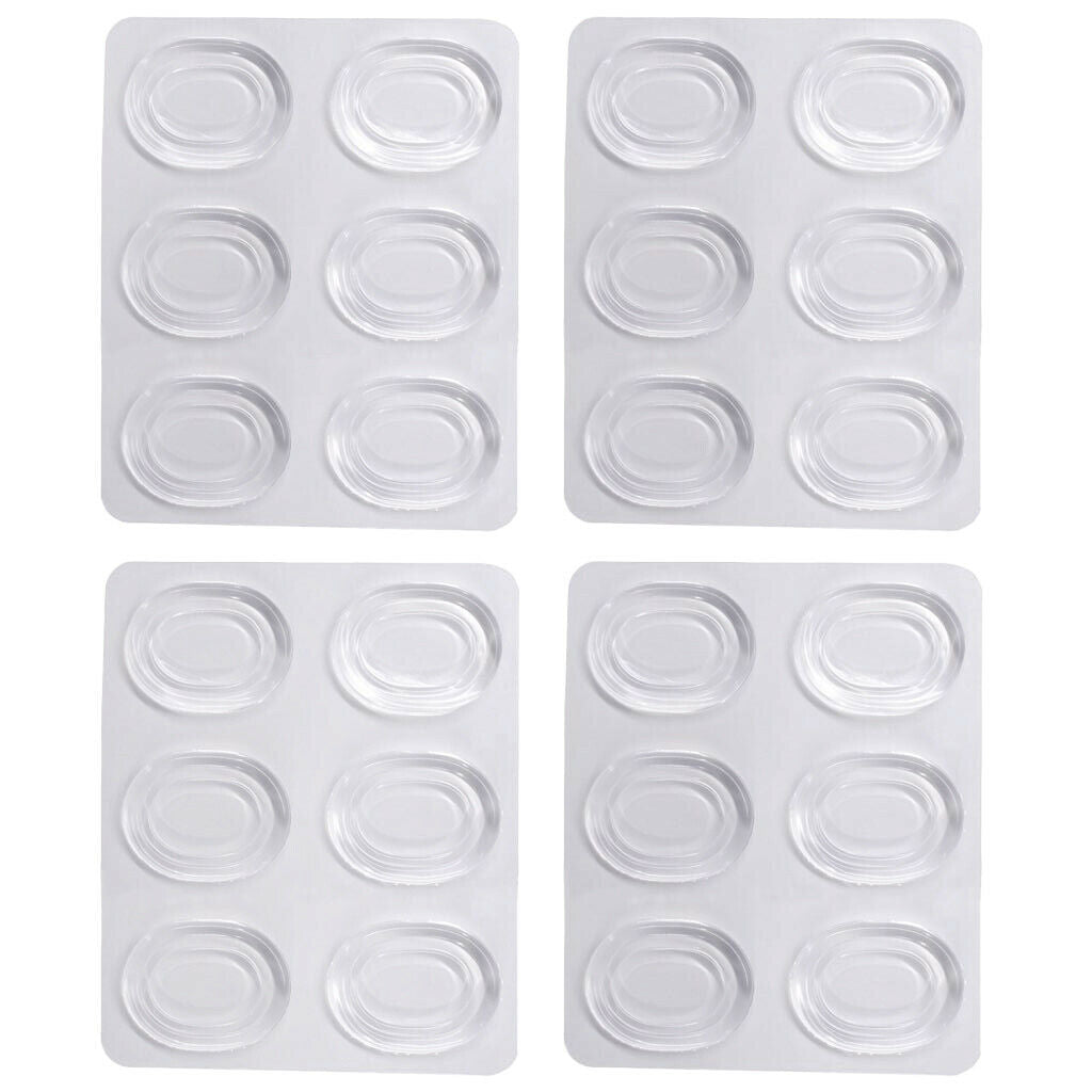 24 X Practical Drum Damper Gel Pads Drum Dampeners Drum Dampener Dampeners