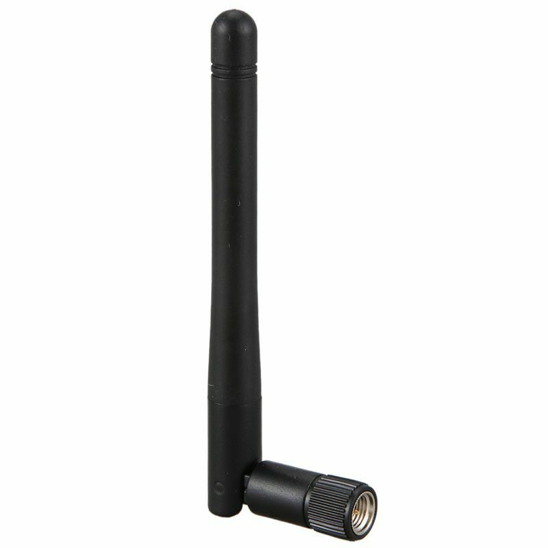 433Mhz Antenna 5Dbi GSM RP-SMA Plug Rubber Waterproof Loan Antenna + IPX to SMO5