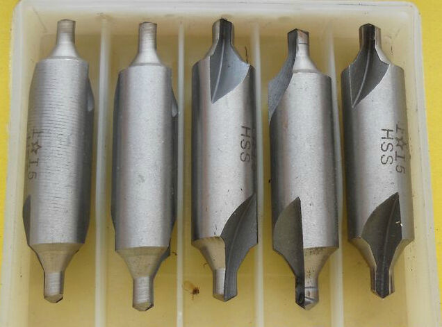 3pcs Shank HSS Double Ended Centre Drill 2mm x 5mm [M1]