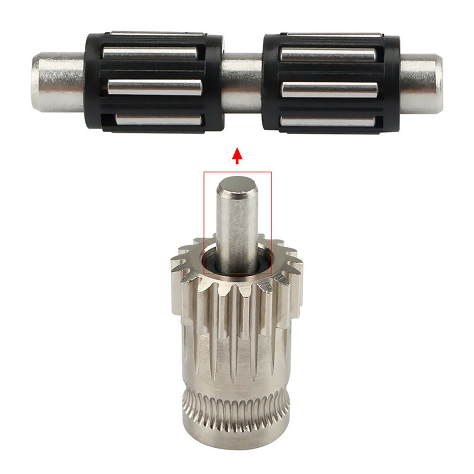 Metal Dual Gear  Extruder Kit for Ender-3 CR10 CR-10S Accessories Durables