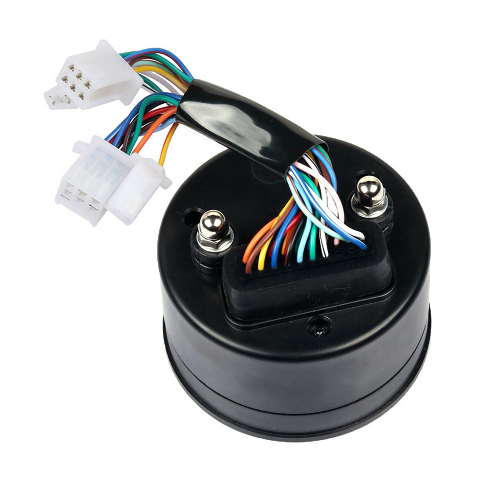 Universal Motorcycle Speedometer Odometer Digital 12000 RPM 199 MPH Black