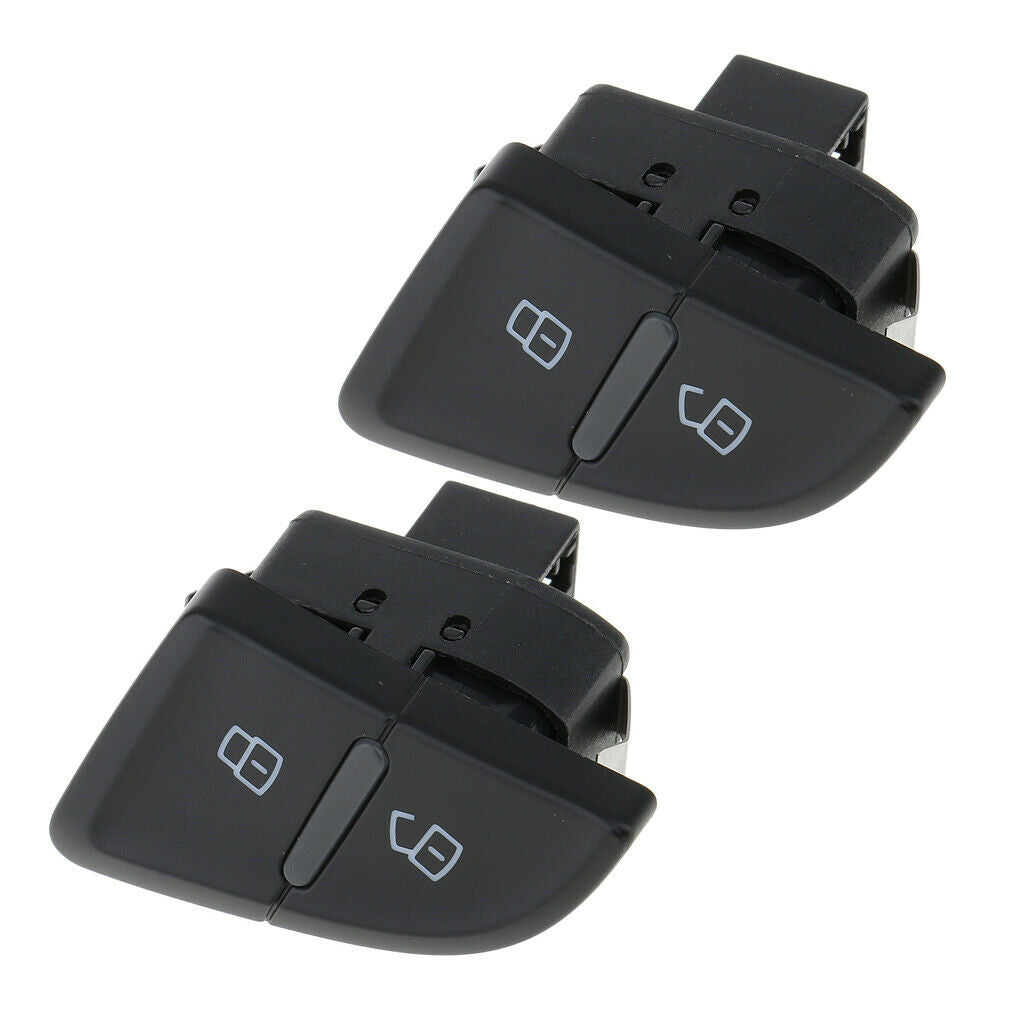 2 Pieces Right Front 8K2962108A Car Central Door Lock Switch for Audi A4 A4L B8