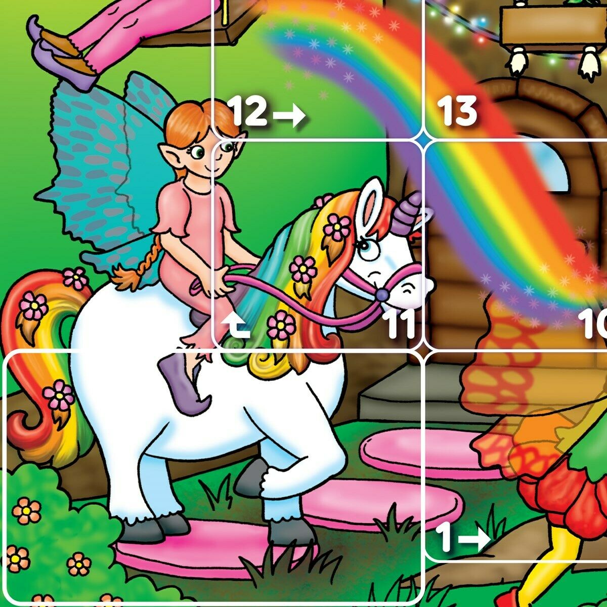 Orchard Toys 059 Fairy Snakes & Ladders & Ludo Board Game Children Age 5 Years+