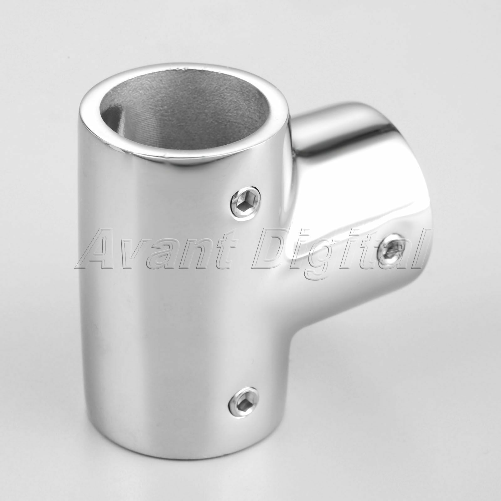 Stainless Steel Bow & Boat Hand Rail 90 Degree Tee Forting 1" Tube 25mm Pipe