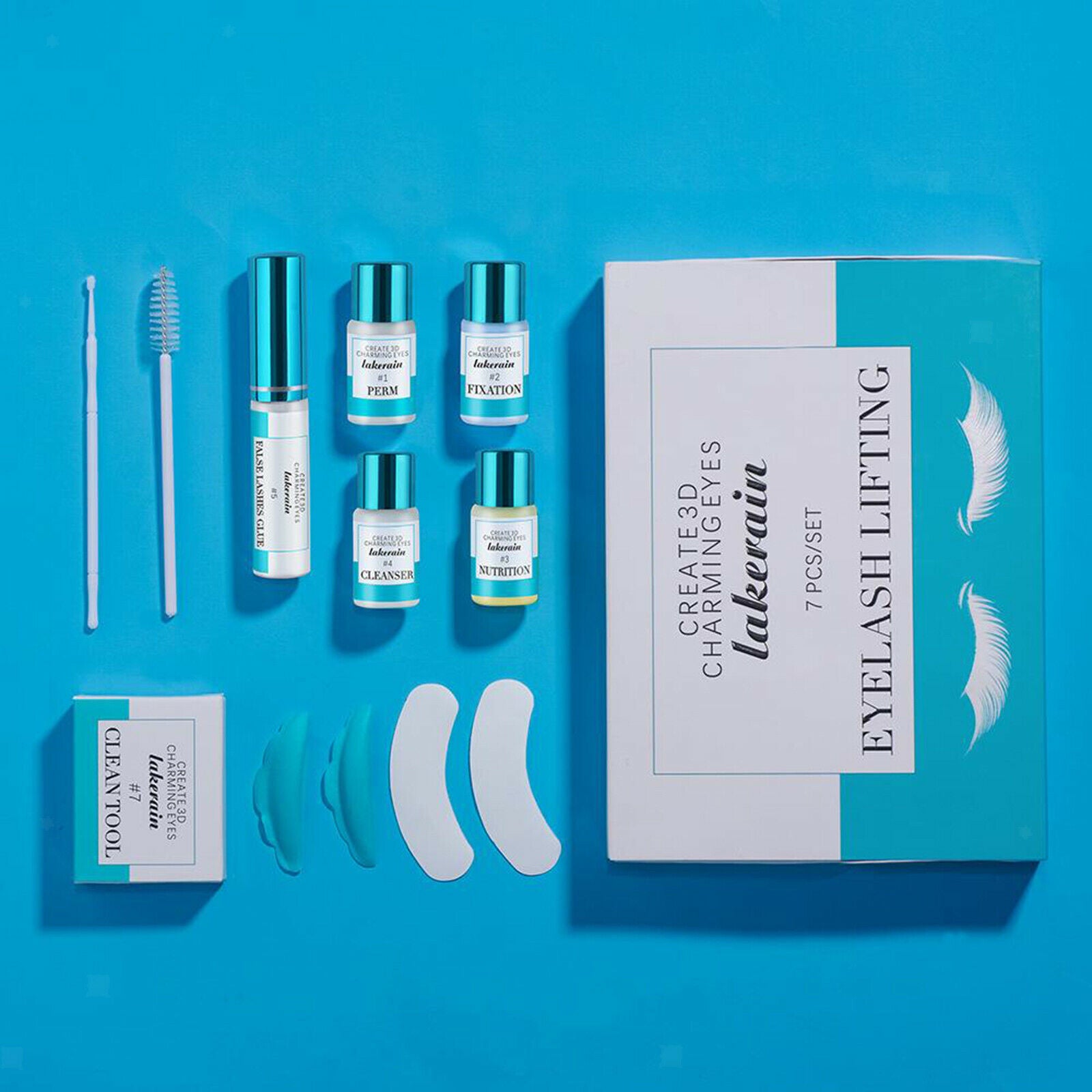 Kit Eyelash Perm Kit Eyelash Lash Extensions Long-Lasting Curl