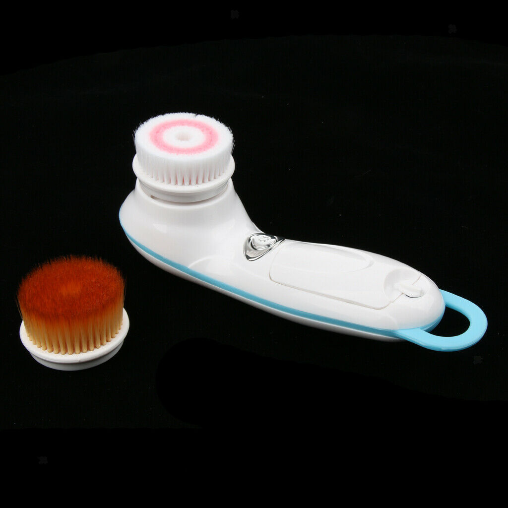Waterproof Cordless Portable Travel Electric Face Cleansing Exfoliating Brush