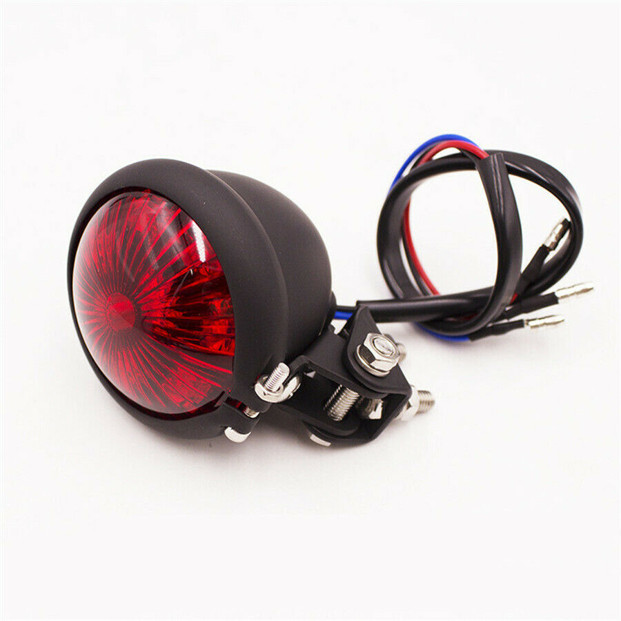 Motorcycle Motorbike 12V Brake Tail Light Rear Taillight for Chopper Cafe Racer