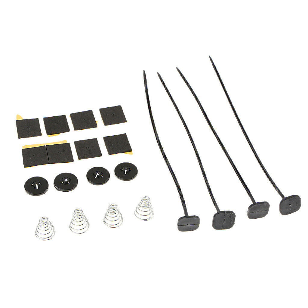 Electric Fan Cooler Mounting Kit Plastic Cable Tie Gear Cooler Kit