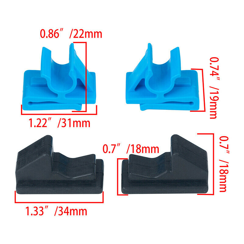 Lower Glove Box Clip Bump Stop Set Modified Fit Holden Commdore VY VZ WK WL