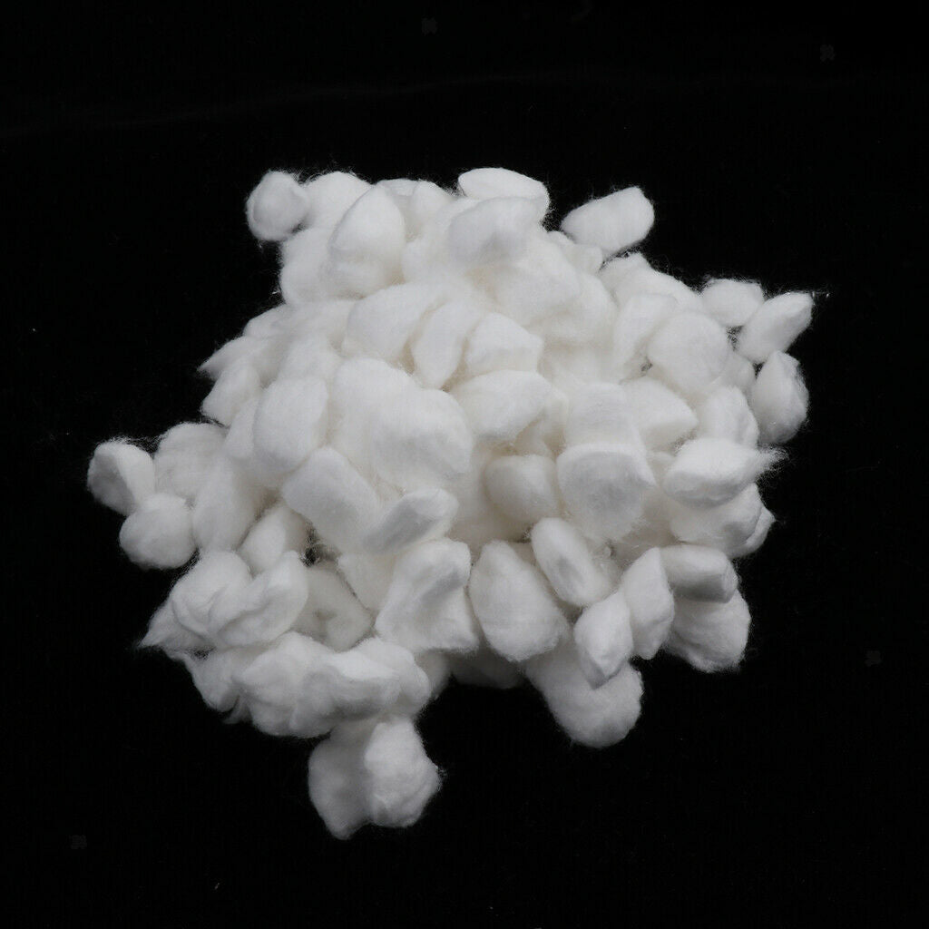 10 pack Cute Cartoon Small Cotton Balls for Hamster Guinea Pig Hamster white