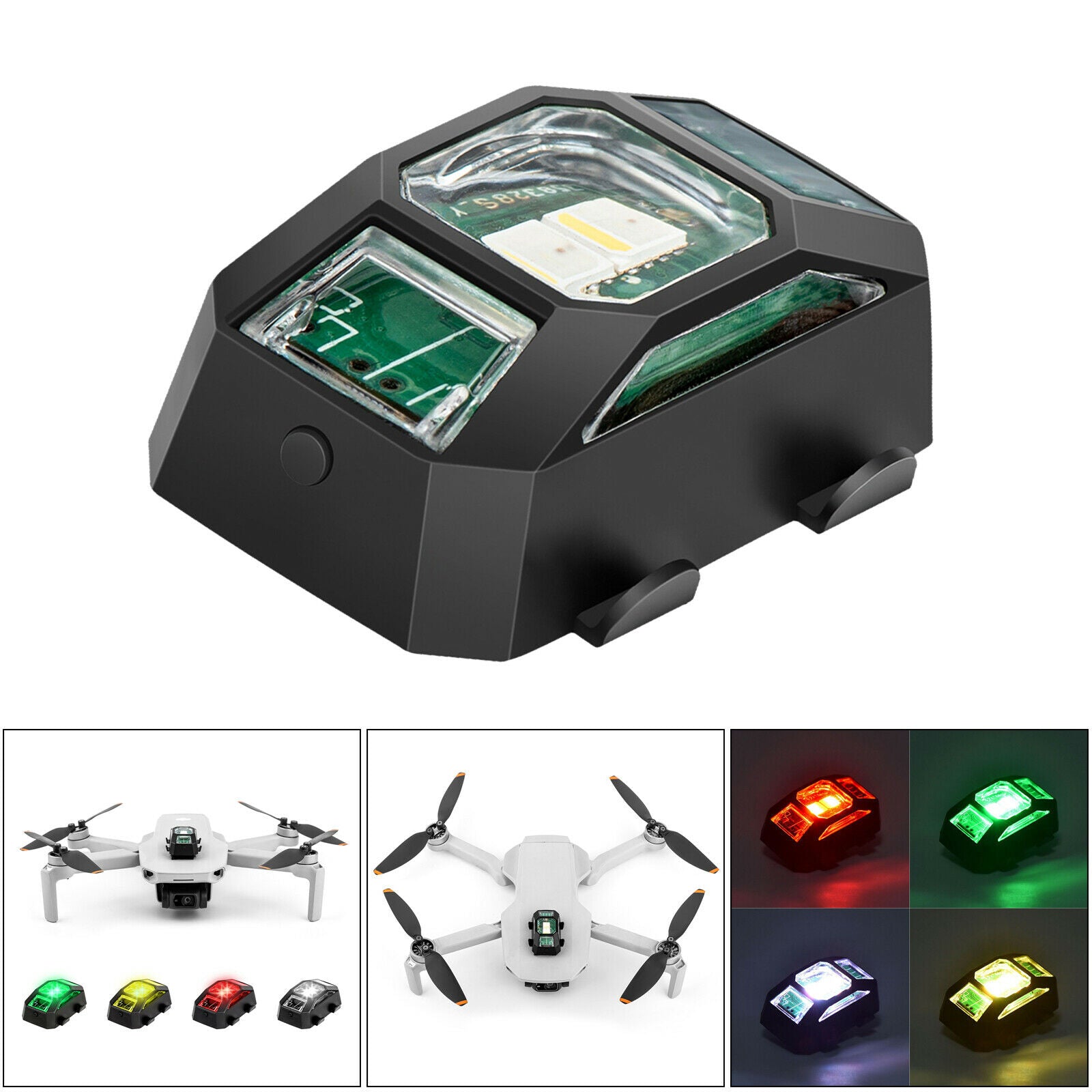 RC Drone LED Strobe Light Signal Lights for DJI Mavic 2 Mini Night Fly Drone