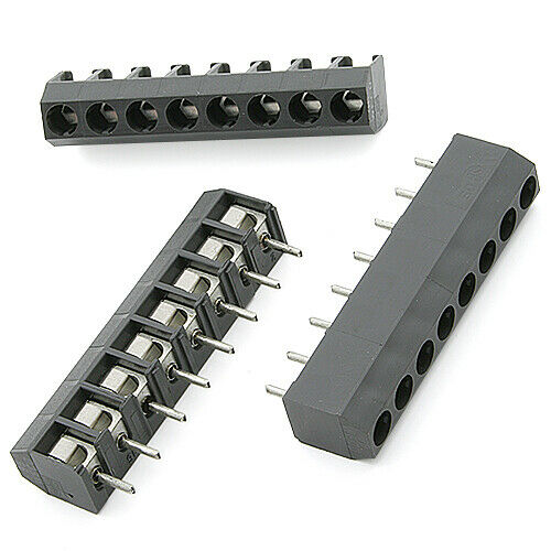 [10pcs] 950-FB 8 Screw Connector for PCB SIL8
