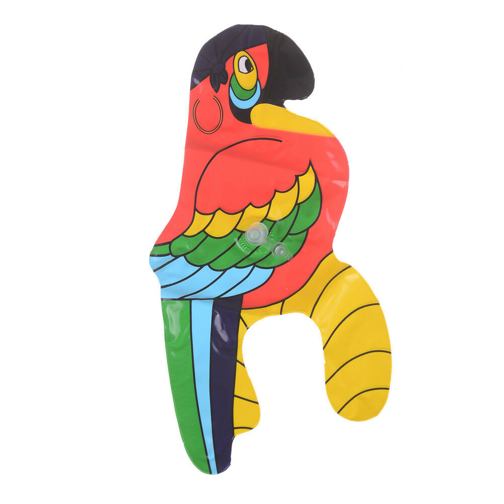 Inflatable Blow Up Parrot Hawaiian Tropical Pirate Party Decoration ToyDD