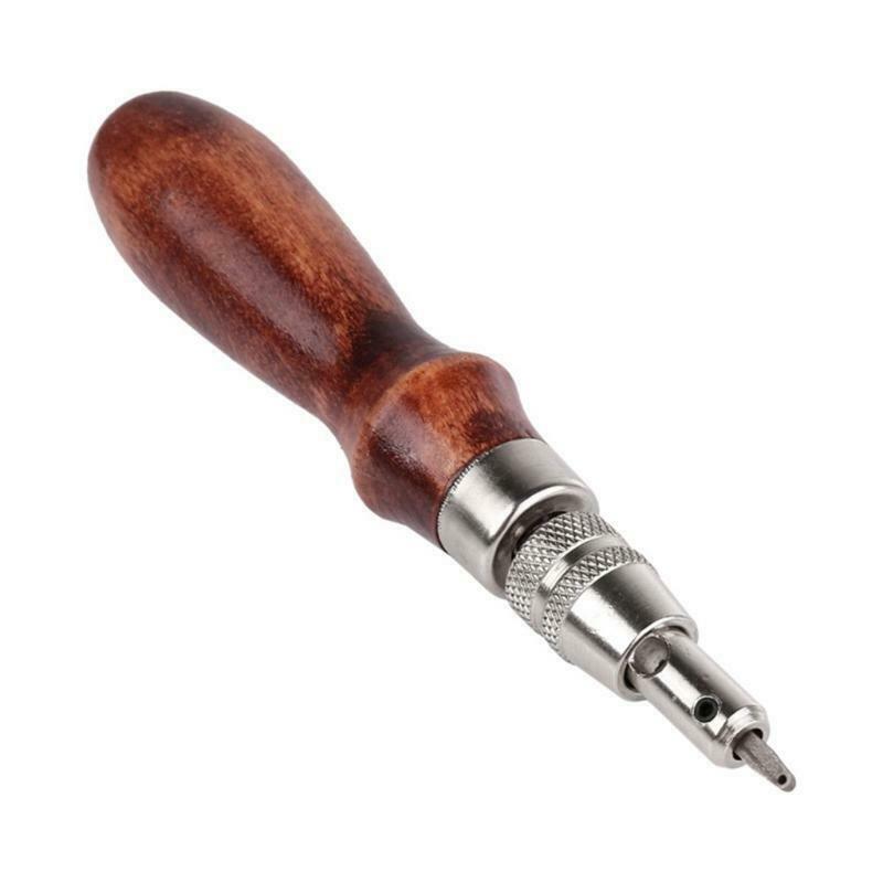 Leather Craft Tools Kit with Wax Thread Hand Sewing Repair Stitching Accessories