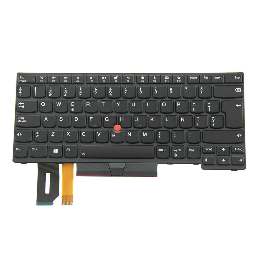 Spanish Español Layout Keyboard for Lenovo ThinkPad E480 T480s Laptop