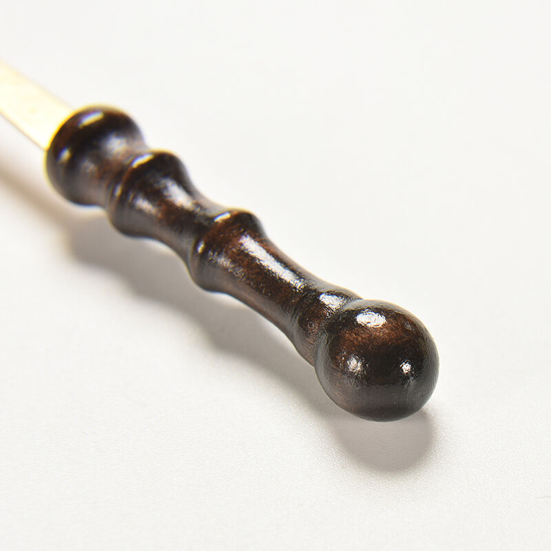 Brass & Wood Spoon For Melt Wax Melted Dissolve Wax Seal Stamp Envelope Cr.l8