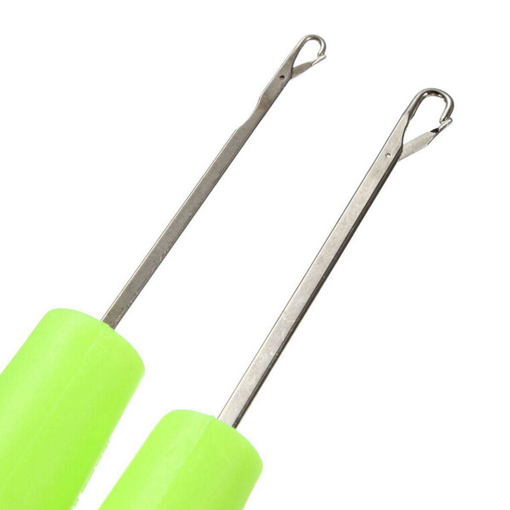 2X Crochet Hook Dreadlock Interlocking Lock Hair Micro Braid Needle Tool .l8