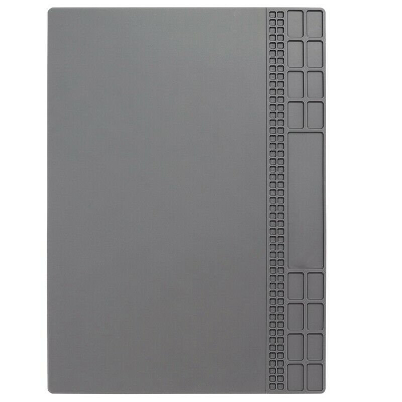 Gray Heat Insulation Solde Mat Working Mat Heat-Resistant Solde Station RepairJ8