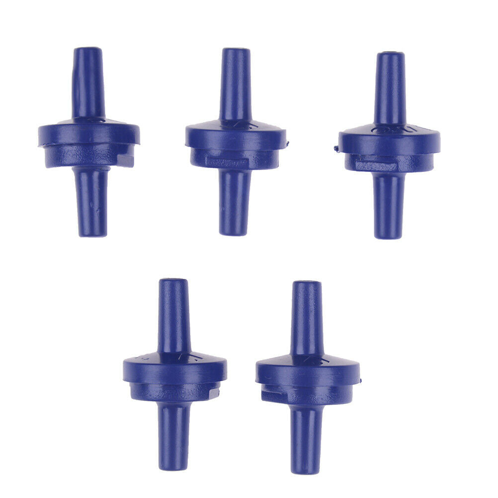 5pcs/set Aquarium Fish Tank Air Pump Check Valve One Way Non-Return Va FtD SJ