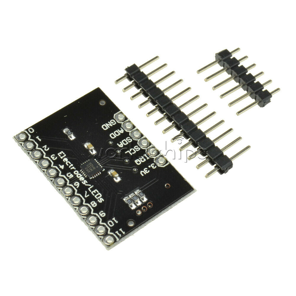 MPR121 Capacitive Touch Sensor Controller I2C Drive V12 Breakout Board Module