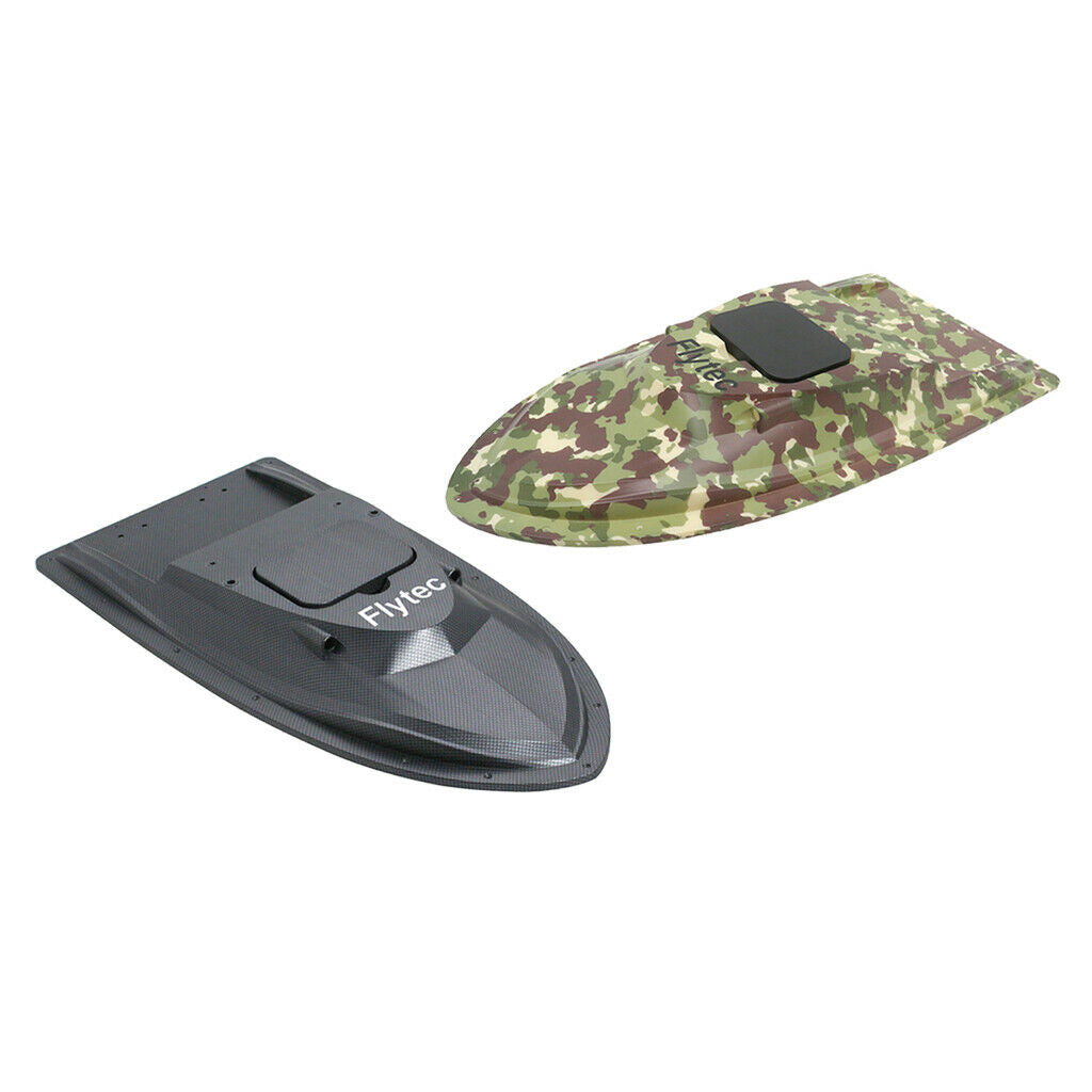Electric Fishing RC Bait Boat Hull Shell for   V007 Parts Black