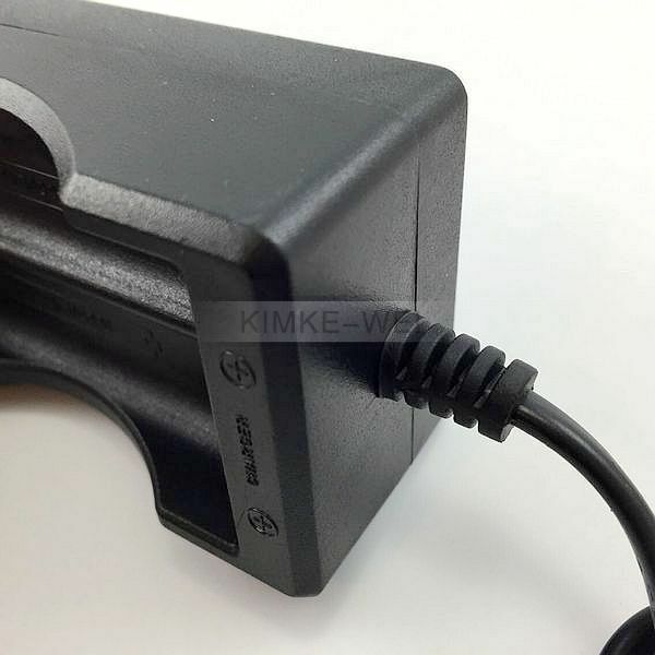 AC 100-240V Charger for 2 x 3.7V Rechargeable Lithium Battery New