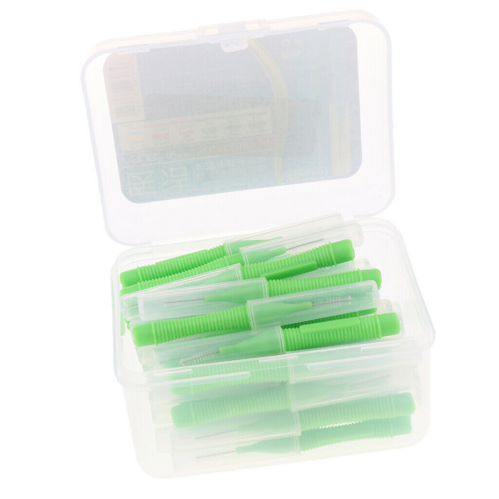 Bulk 80x Interdental Brushes Toothpick Dental Tooth Brush Plaque Removal
