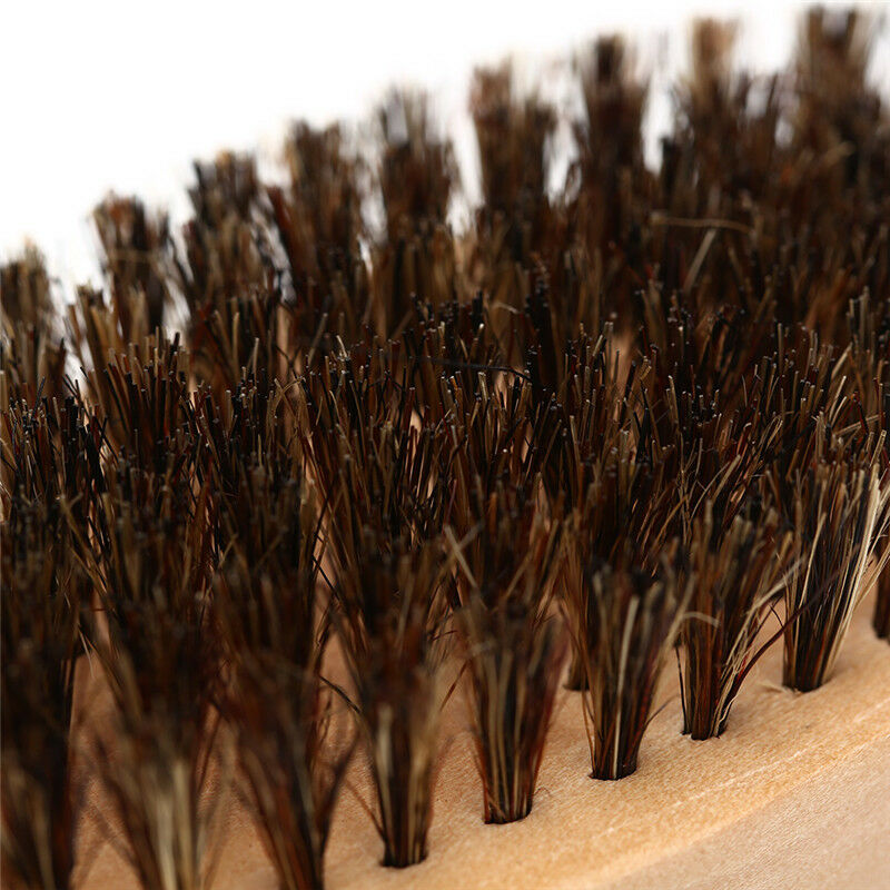 Beard Brush & Beard Comb Boar Bristle Comb Mens Mustache Care Grooming Ki.l8