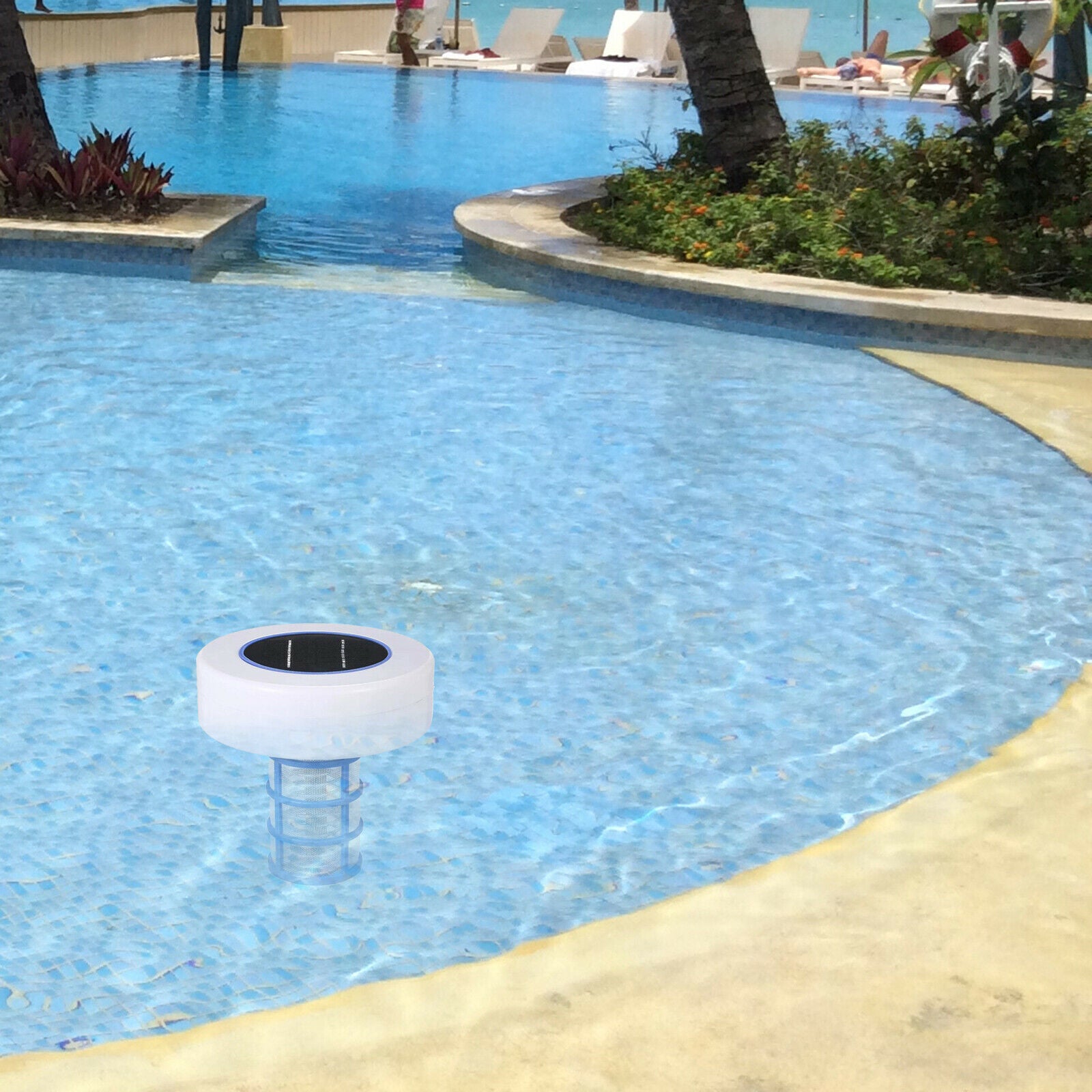Solar Pool Ionizer Water Purifier Kill Algae in Swimming Pool Hot Tub