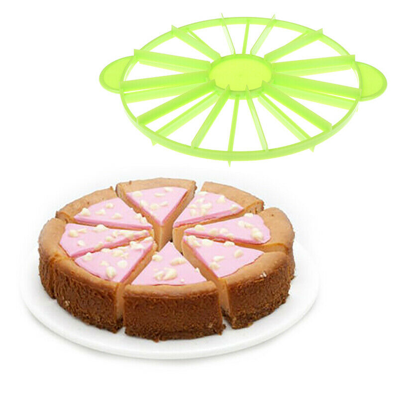 Pie Marker Cutter Cake Divider 10 / 12 Piece Slicer Birthday Party Accessor BDA