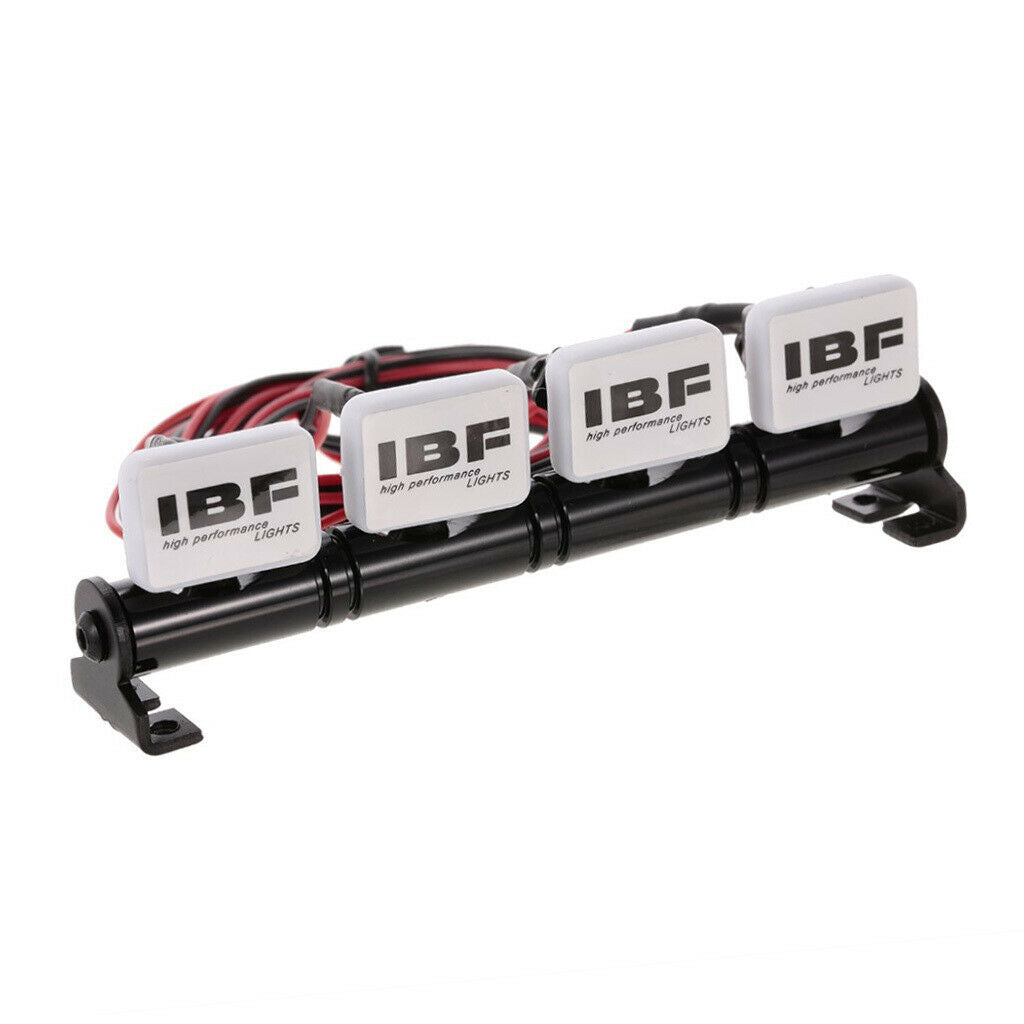 1/10 Rc Car Square Led Light Bar For Hsp Redcat Axial Scx10 -4