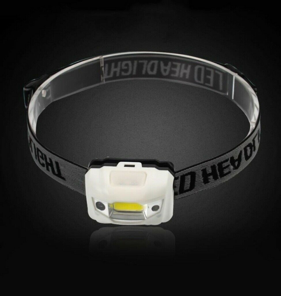 LED Headlamp Flashlight Headlight FishingHead Torch Battery Sensing Lamp Outdoor